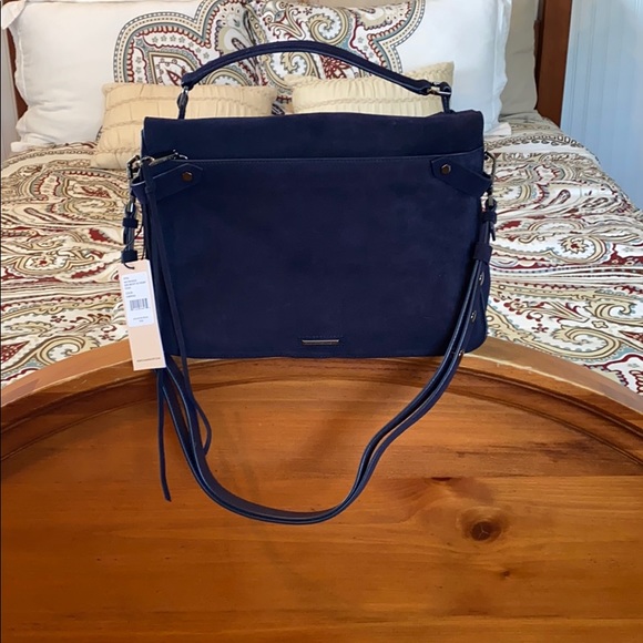 Rebecca Minkoff Purple Suede Purse - Picture 3 of 4